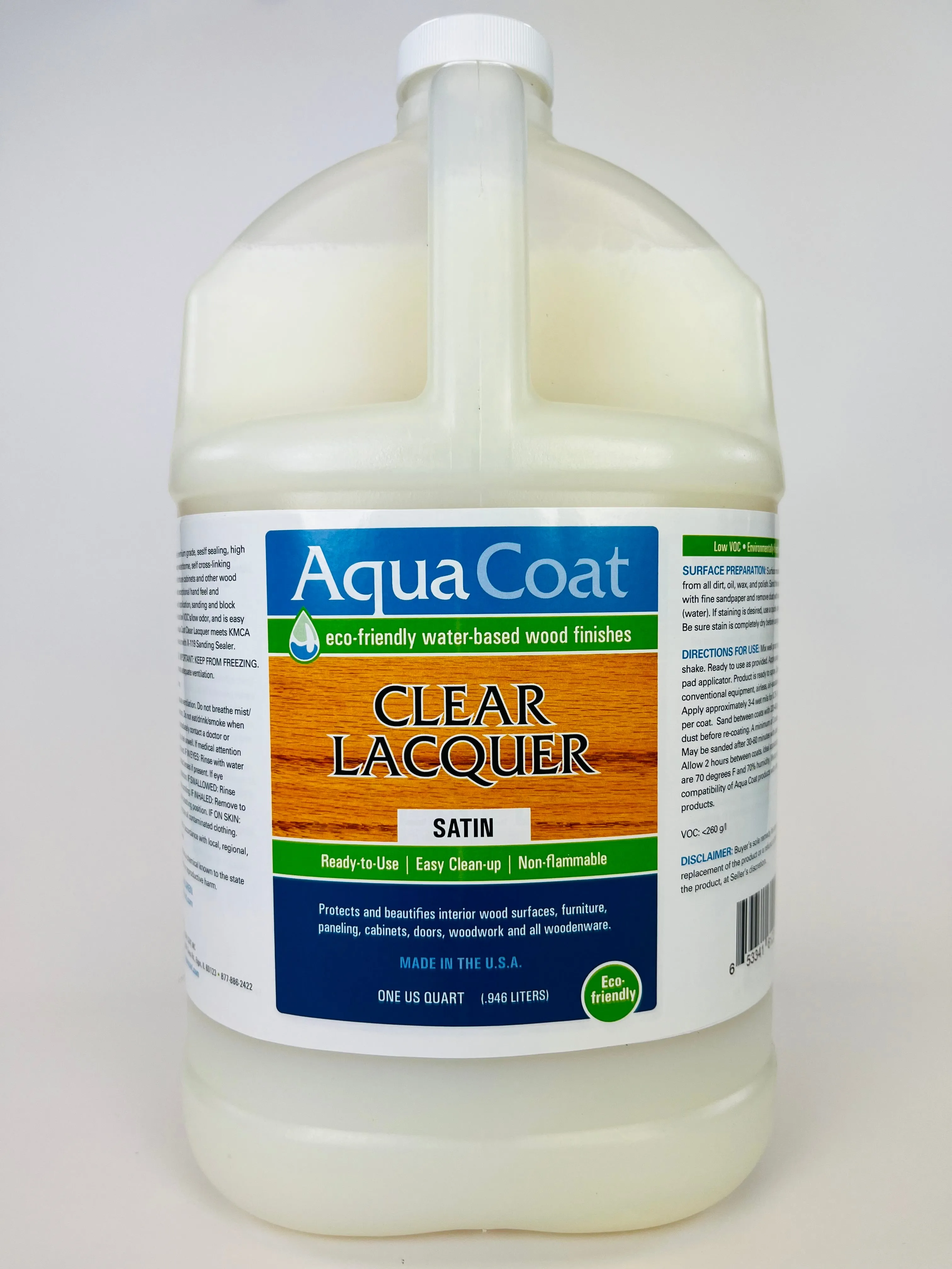 Aqua Coat Clear Lacquer