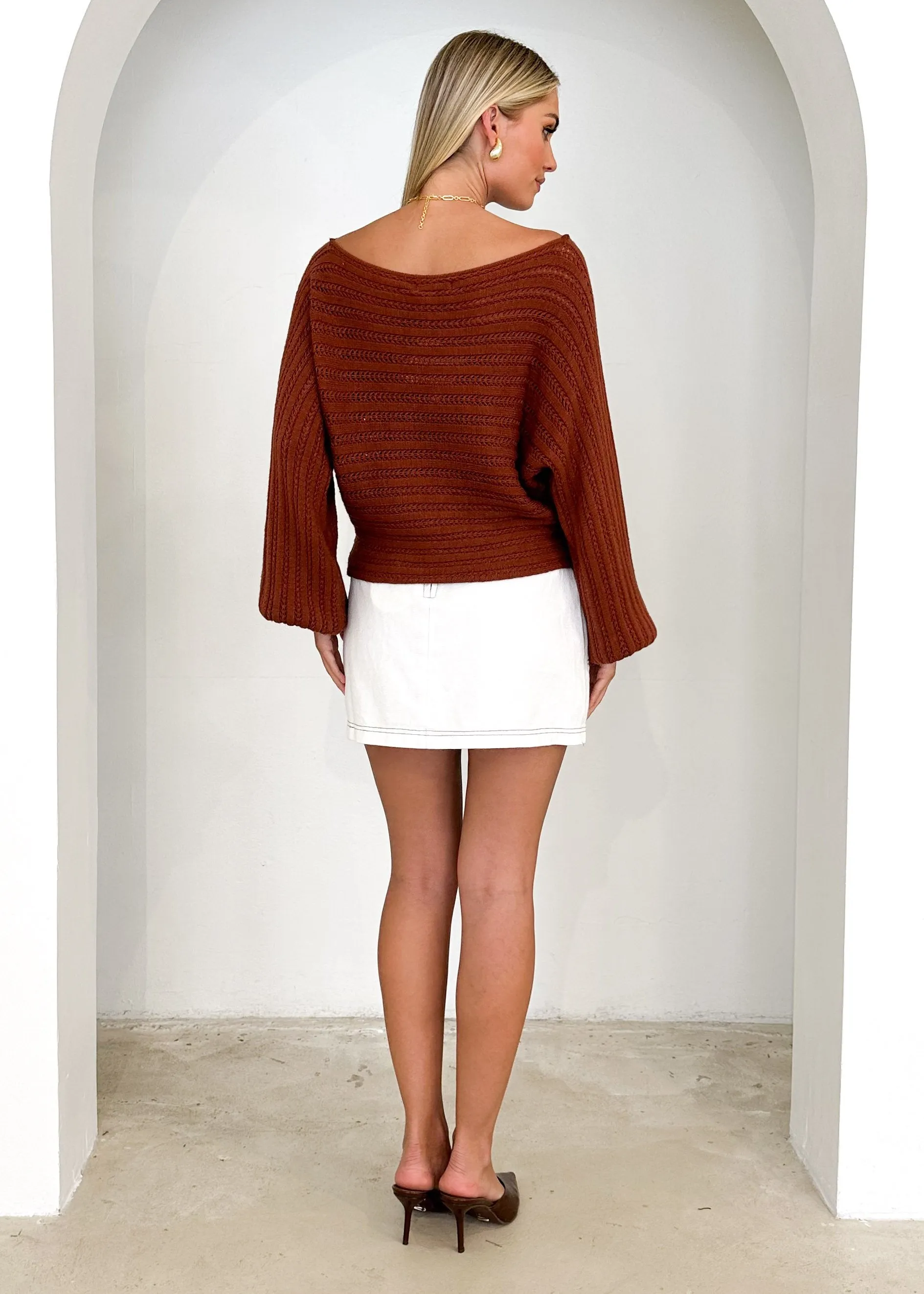 Artha Sweater - Chocolate