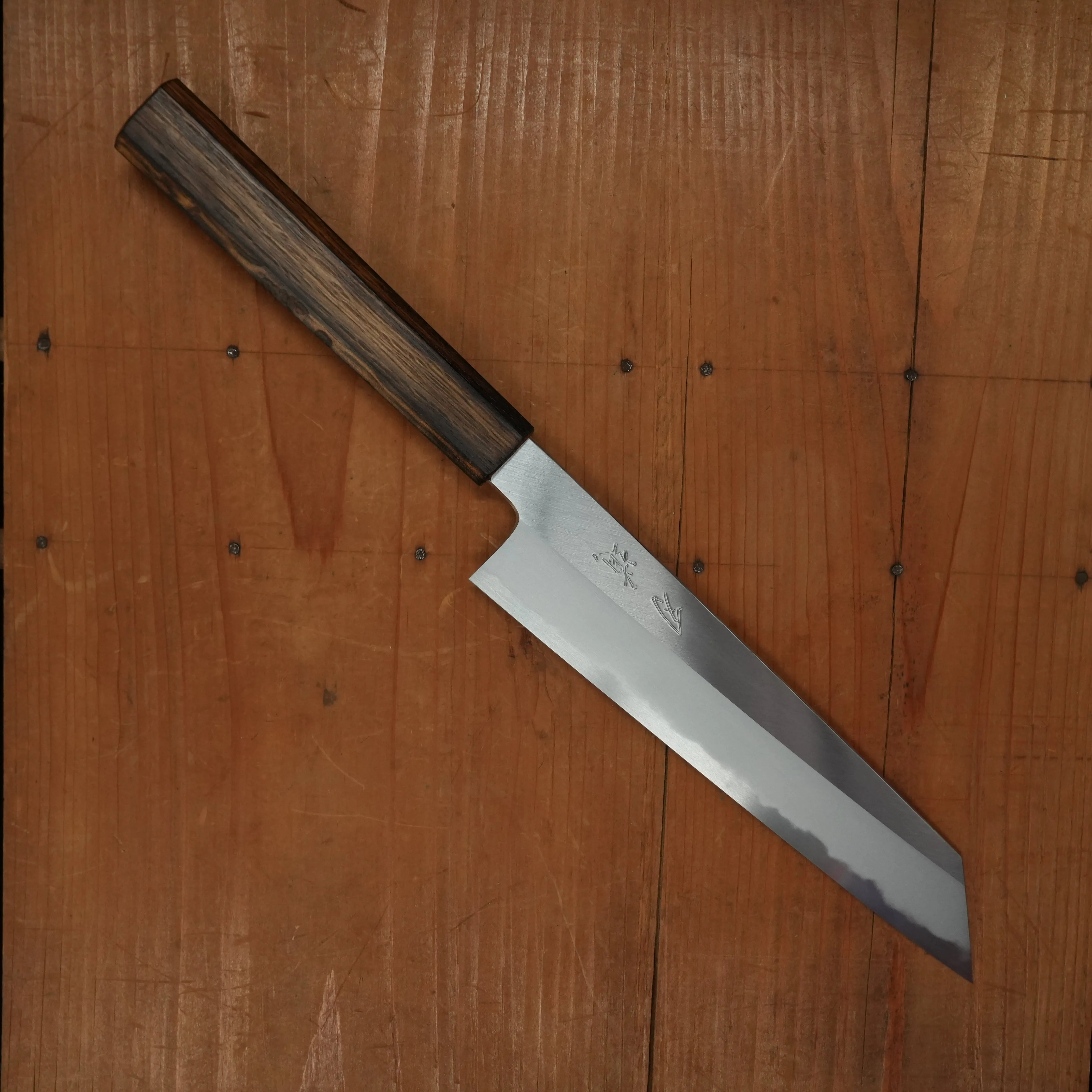 BC Exclusive - Hado 210mm Kiritsuke Gyuto Iron Clad Shirogami 2 Urushi Oak