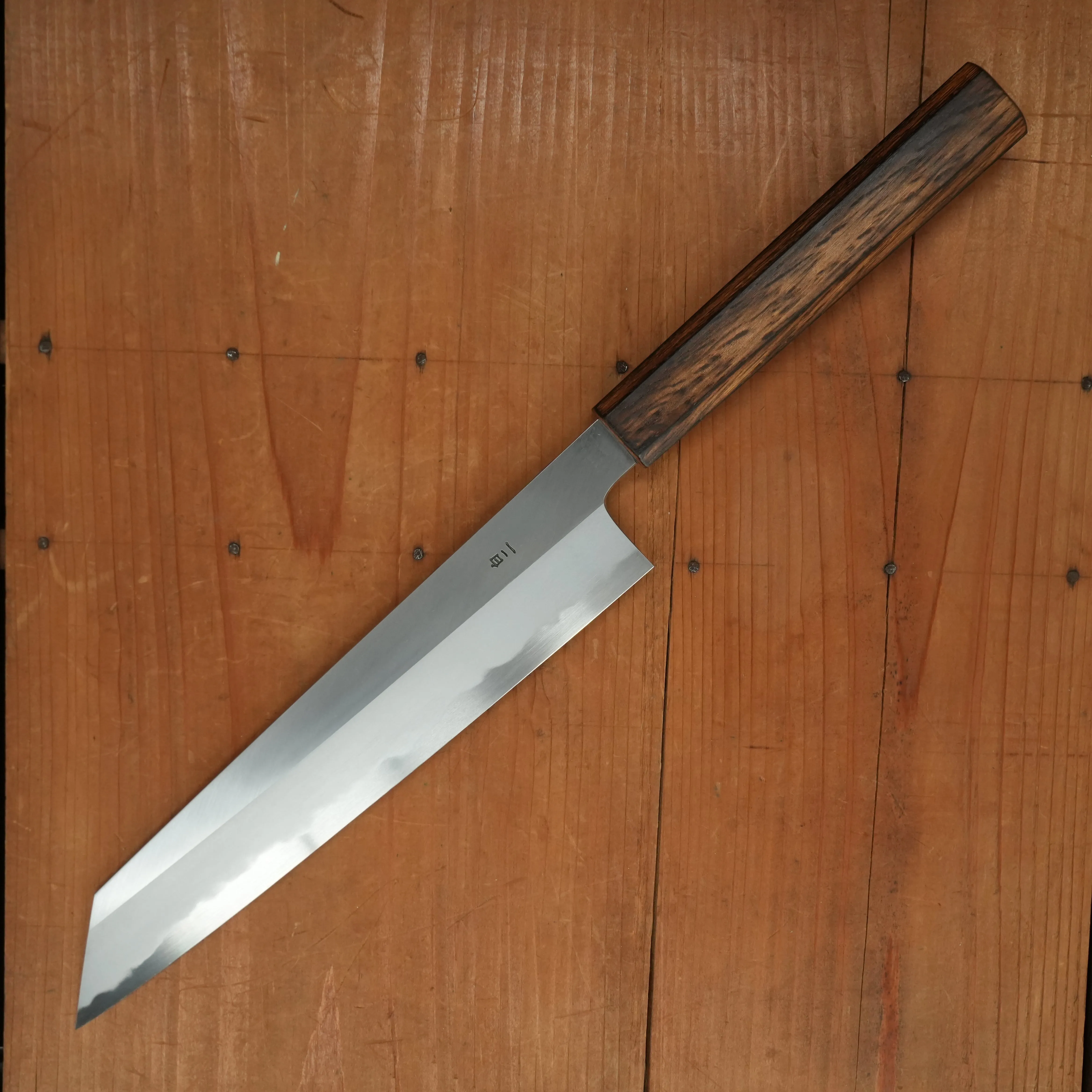 BC Exclusive - Hado 240mm Kiritsuke Gyuto Iron Clad Shirogami 2 Urushi Oak