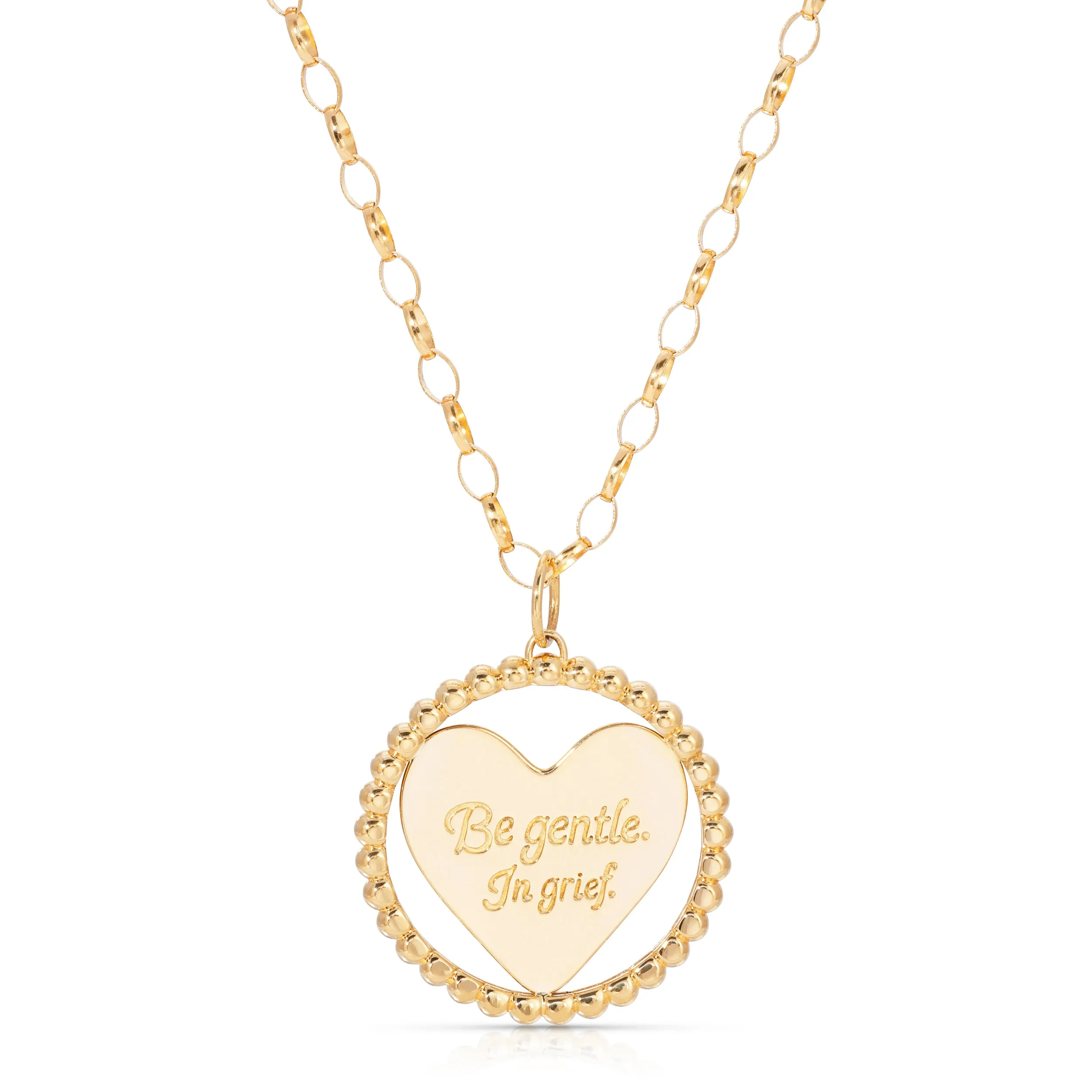 Be Gentle in Grief Necklace