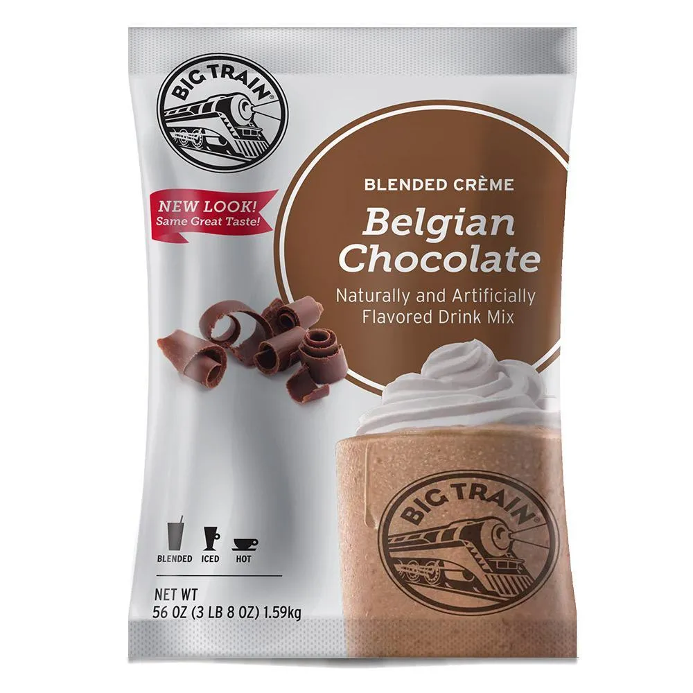 Big Train Blended Creme 3.5 lb Bag - Belgian Chocolate