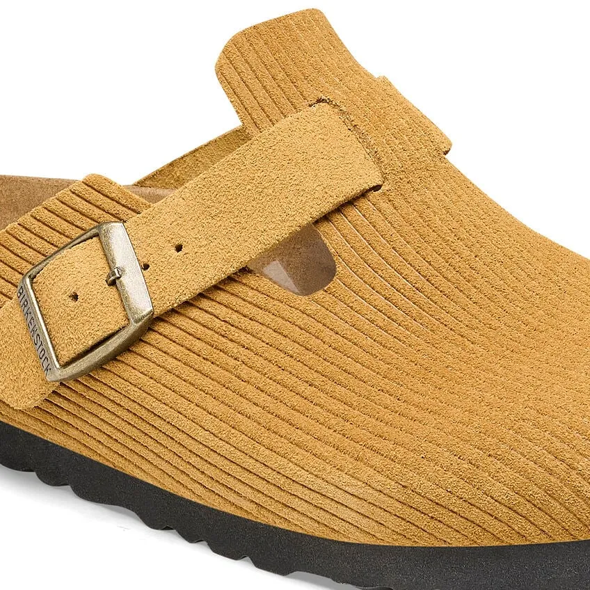 Birkenstock Boston Corduroy Suede Embossed