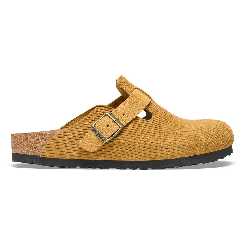 Birkenstock Boston Corduroy Suede Embossed