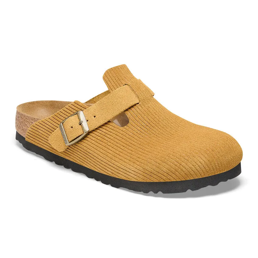 Birkenstock Boston Corduroy Suede Embossed