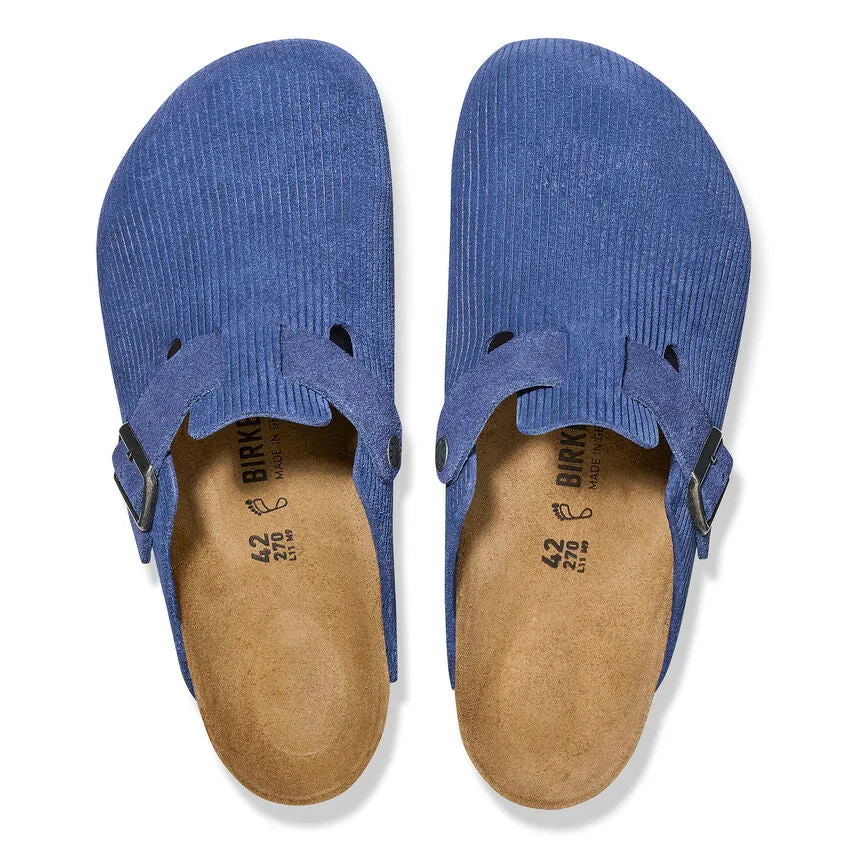 Birkenstock Boston Corduroy Suede Embossed