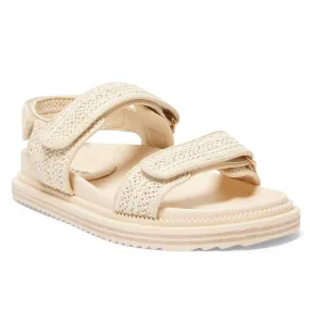 Bronte Sandal in Natural Raffia