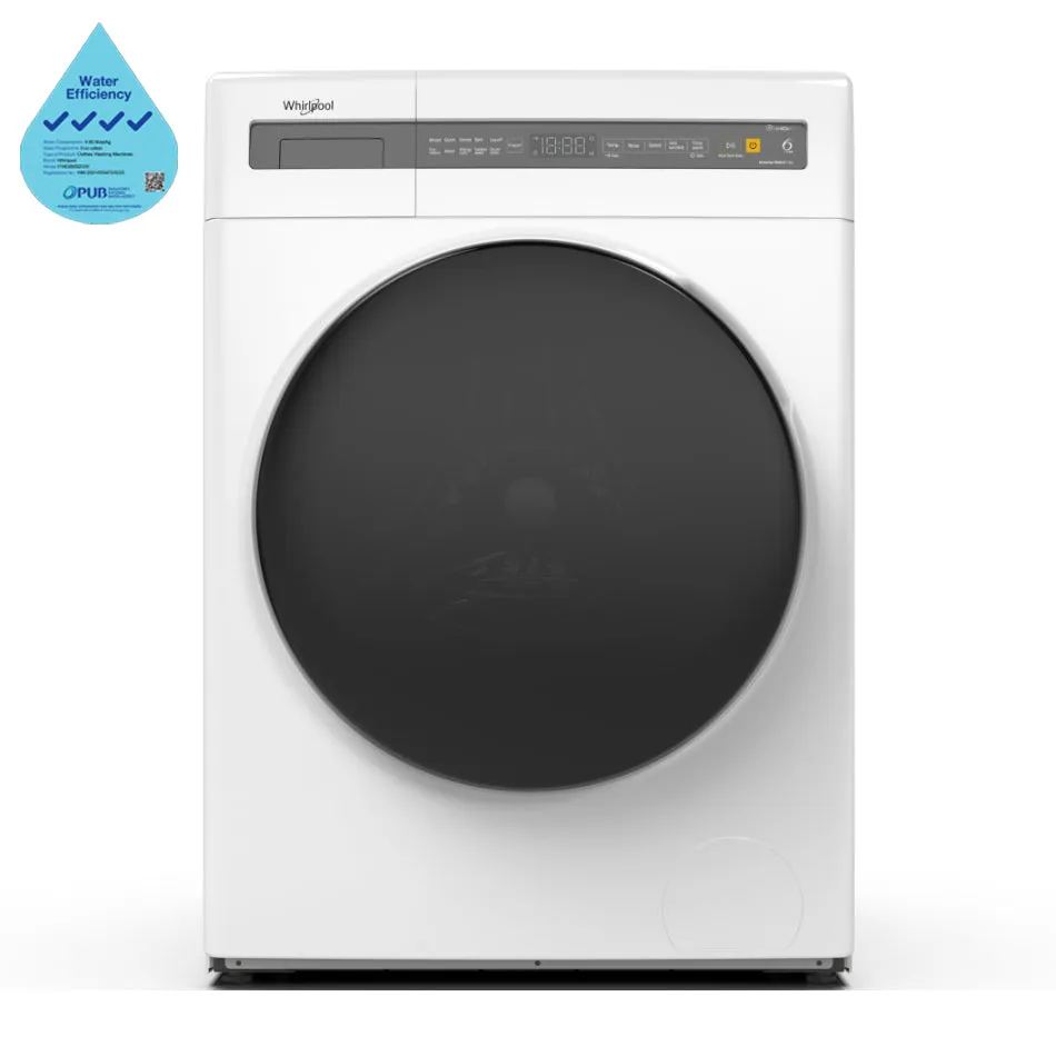 BUNDLE: FWEB8002GW 8KG FRONT LOAD WASHER & HFCX80410 8KG HEAT-PUMP DRYER