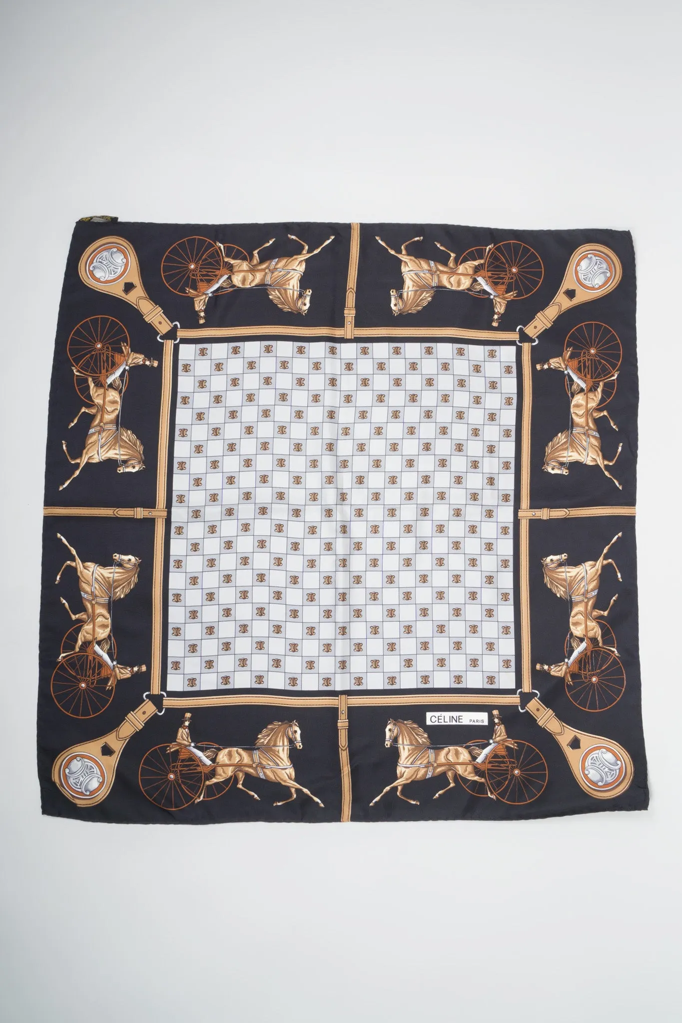 Chess & Horses Scarf