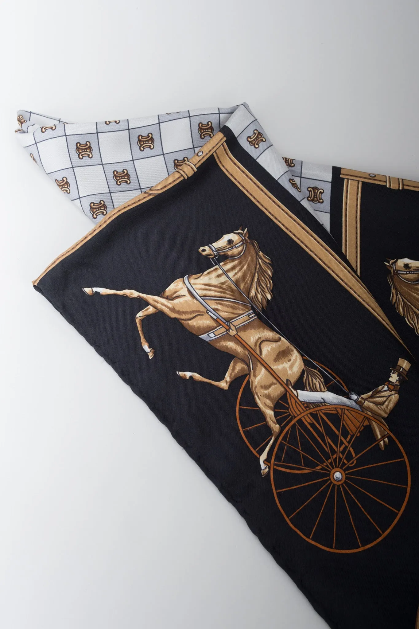 Chess & Horses Scarf