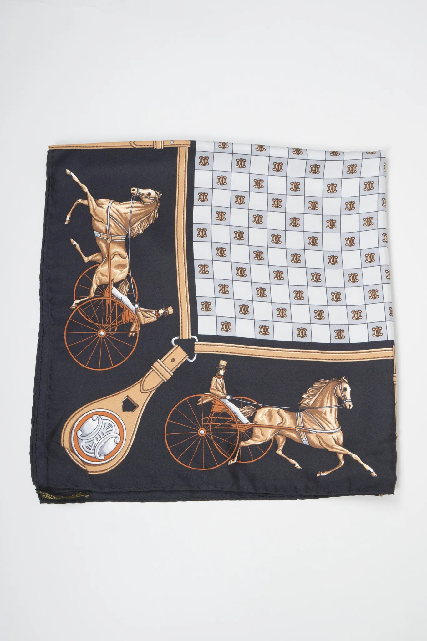 Chess & Horses Scarf