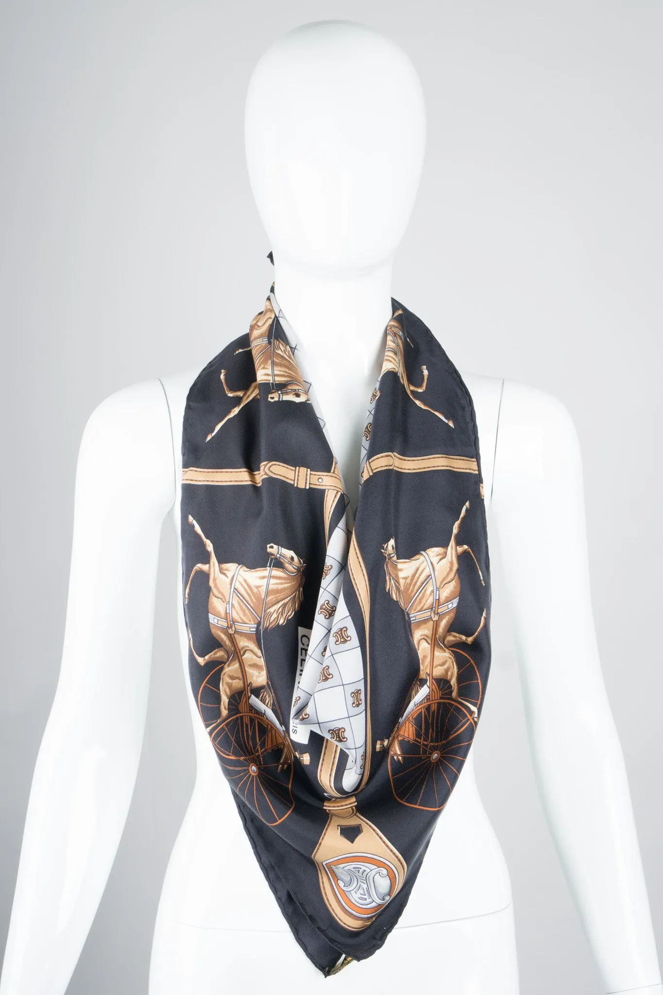 Chess & Horses Scarf