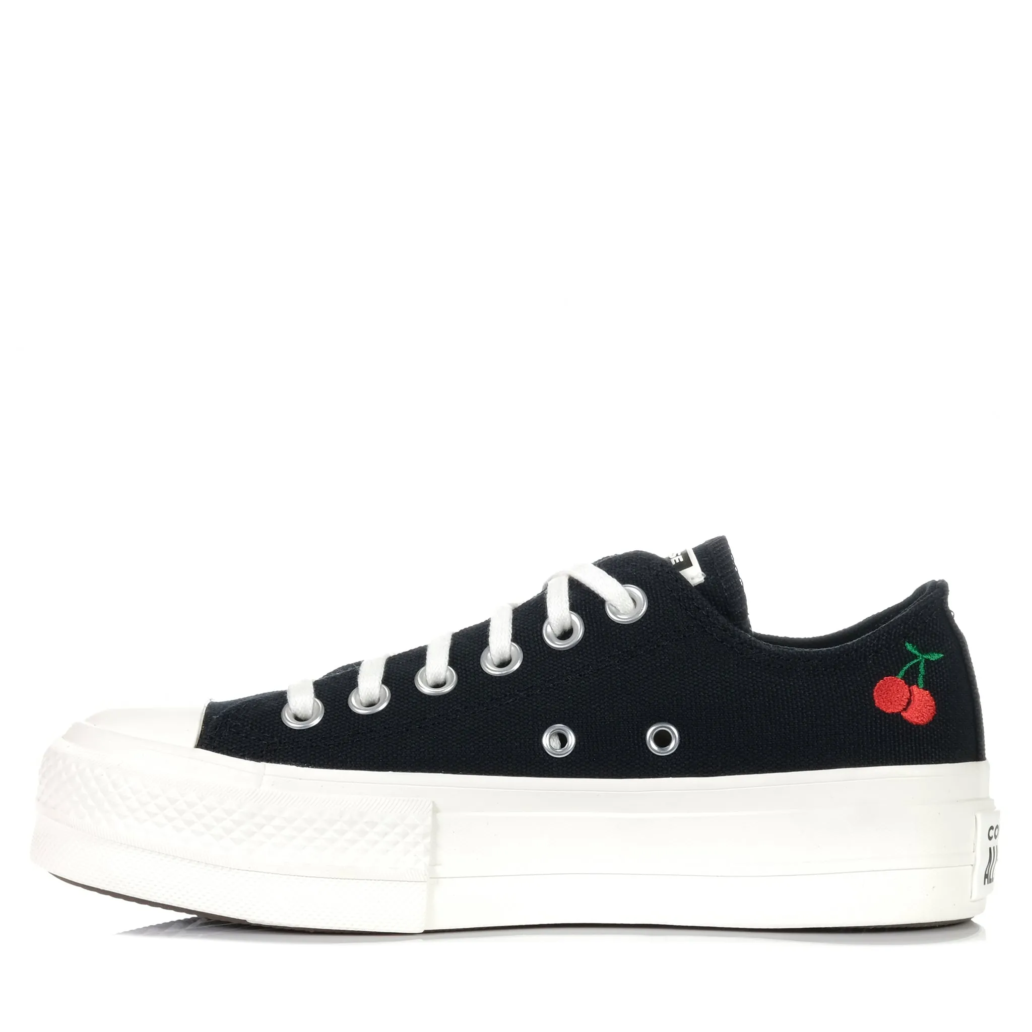 Converse Chuck Taylor Lift Cherry On Low Black