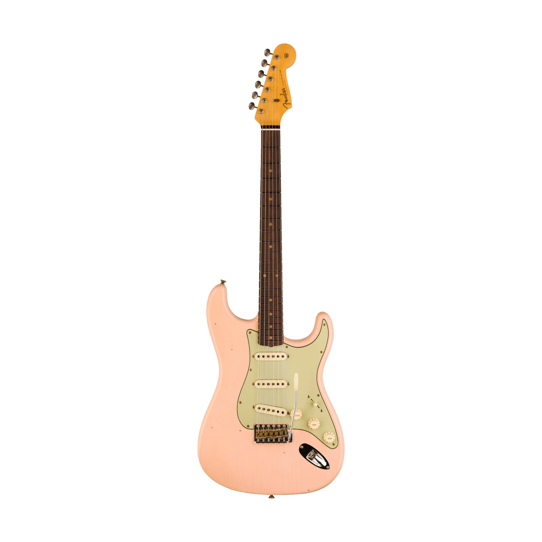 Fender Custom Shop 1959 Stratocaster Journeyman Relic, RW FB, Super Faded Aged Shell Pink