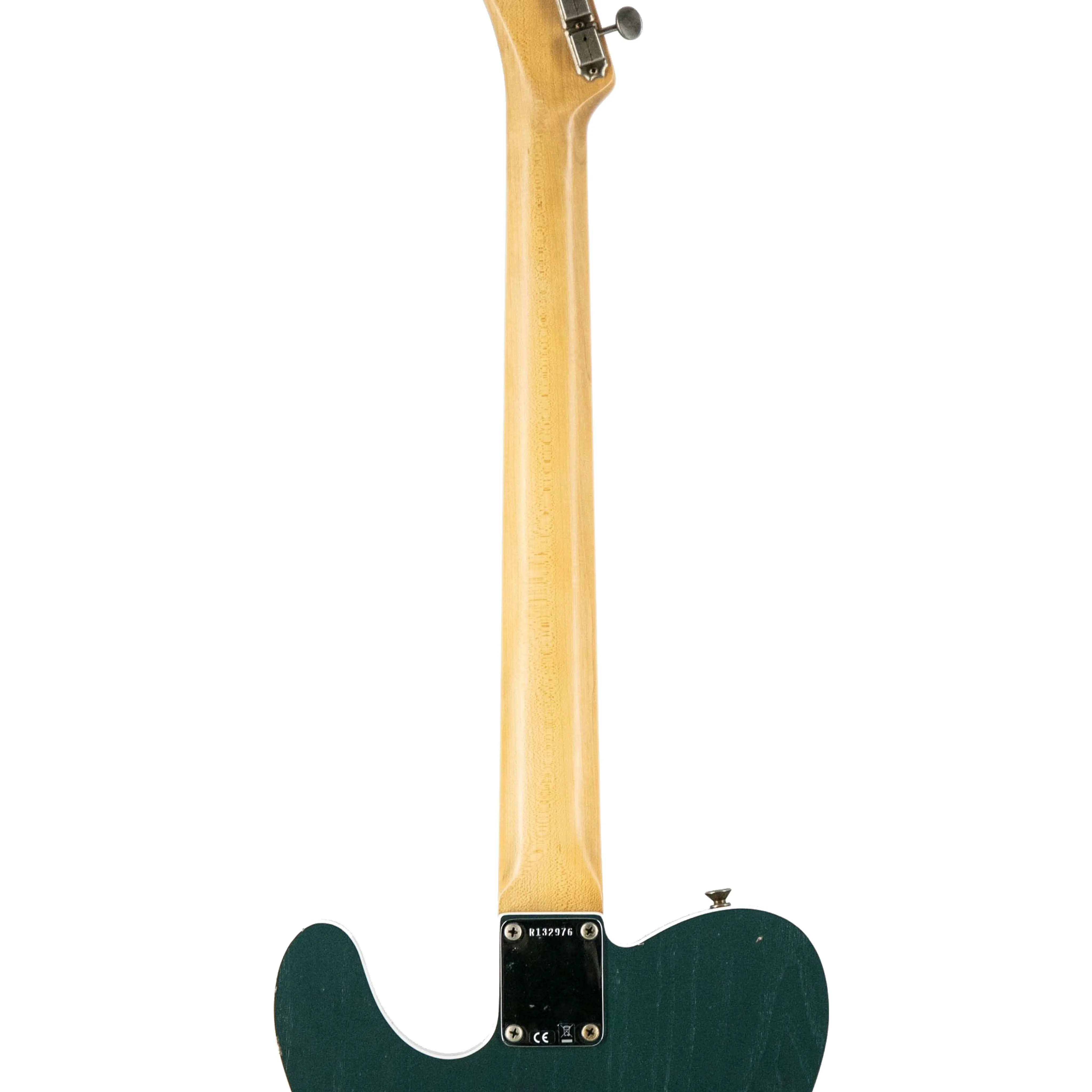 Fender Custom Shop 1960 Telecaster Custom Ash Relic Electric Guitar, Sherwood Green Metallic