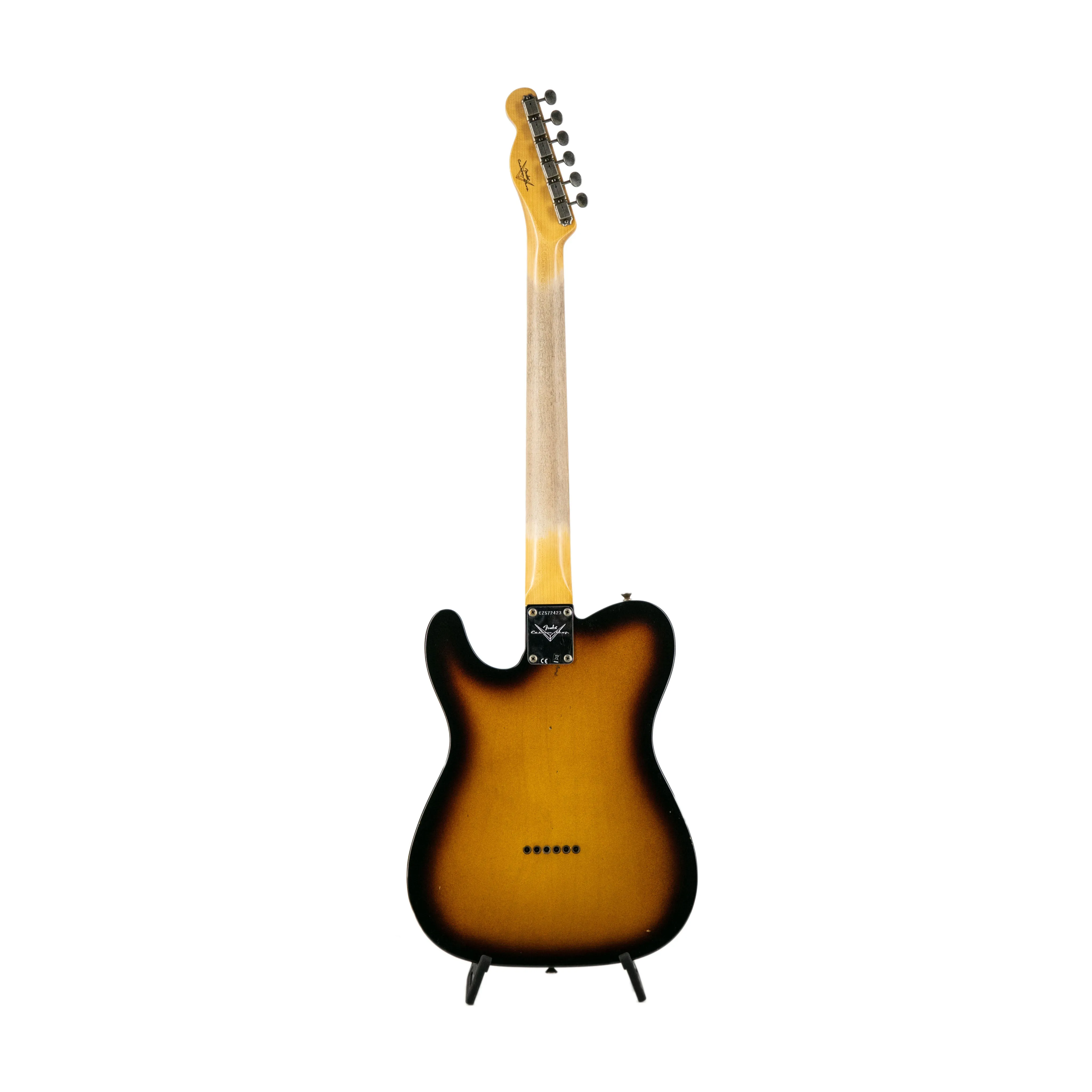 Fender Custom Shop 1961 Telecaster Journeyman Guitar, 2-Tone Sunburst