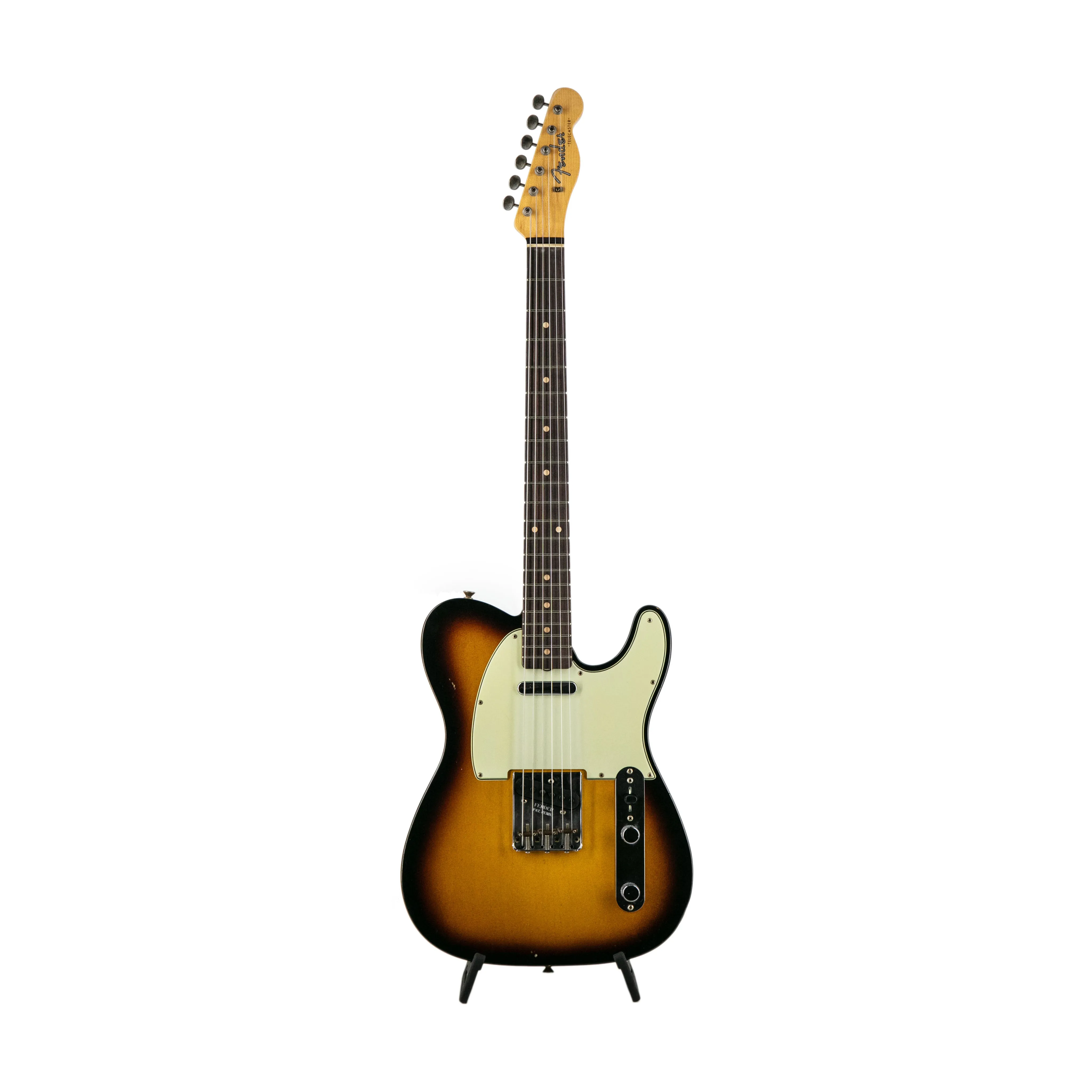 Fender Custom Shop 1961 Telecaster Journeyman Guitar, 2-Tone Sunburst