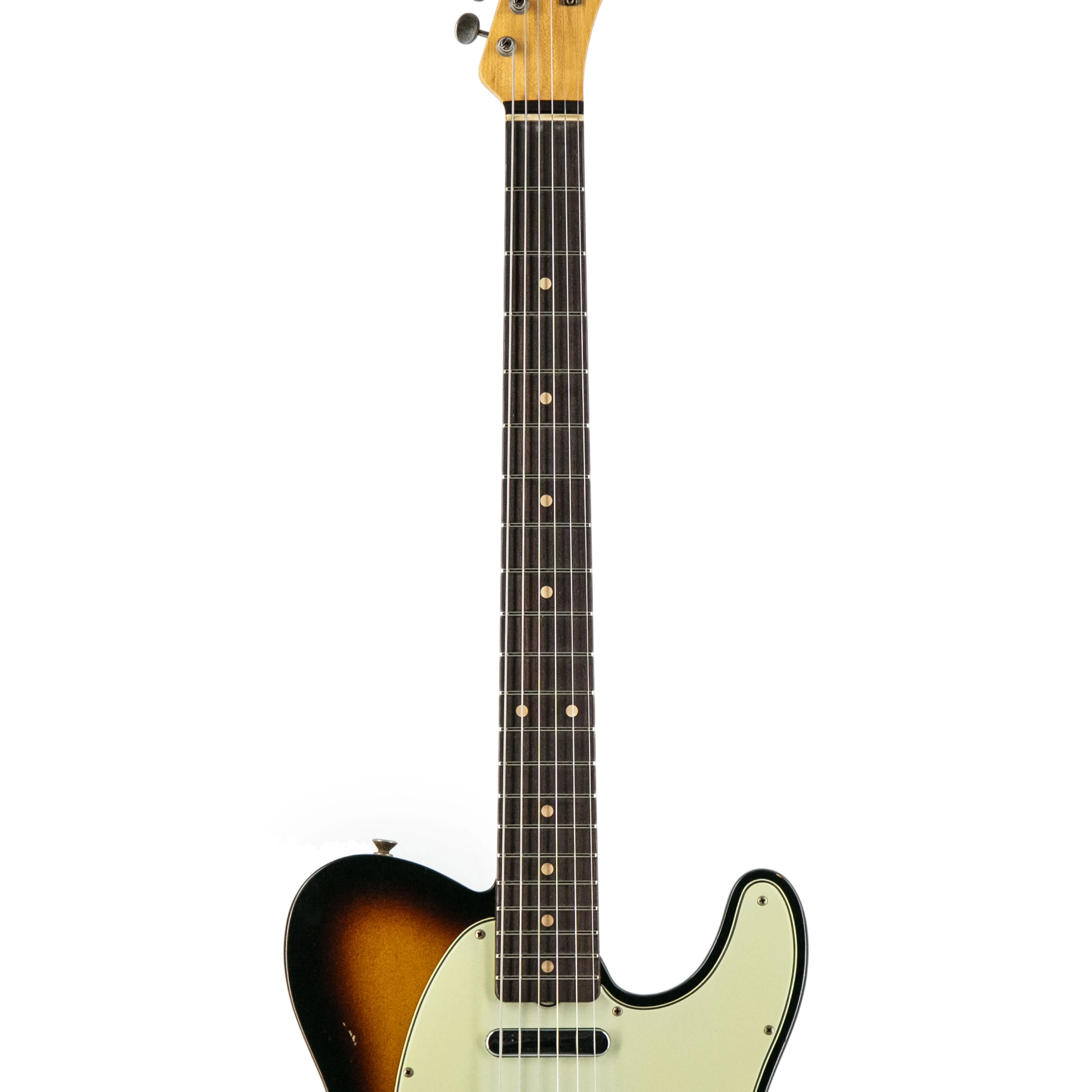 Fender Custom Shop 1961 Telecaster Journeyman Guitar, 2-Tone Sunburst