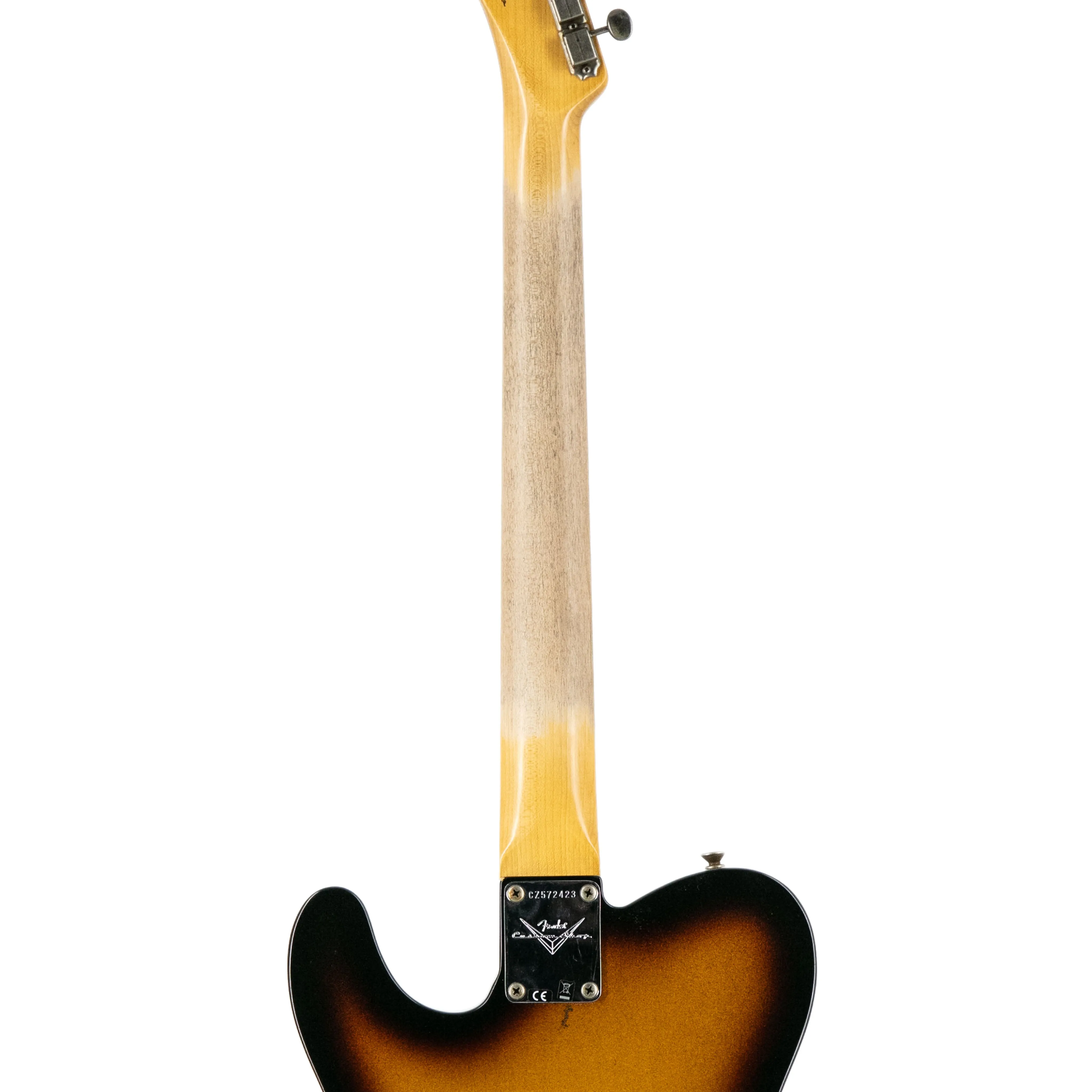 Fender Custom Shop 1961 Telecaster Journeyman Guitar, 2-Tone Sunburst