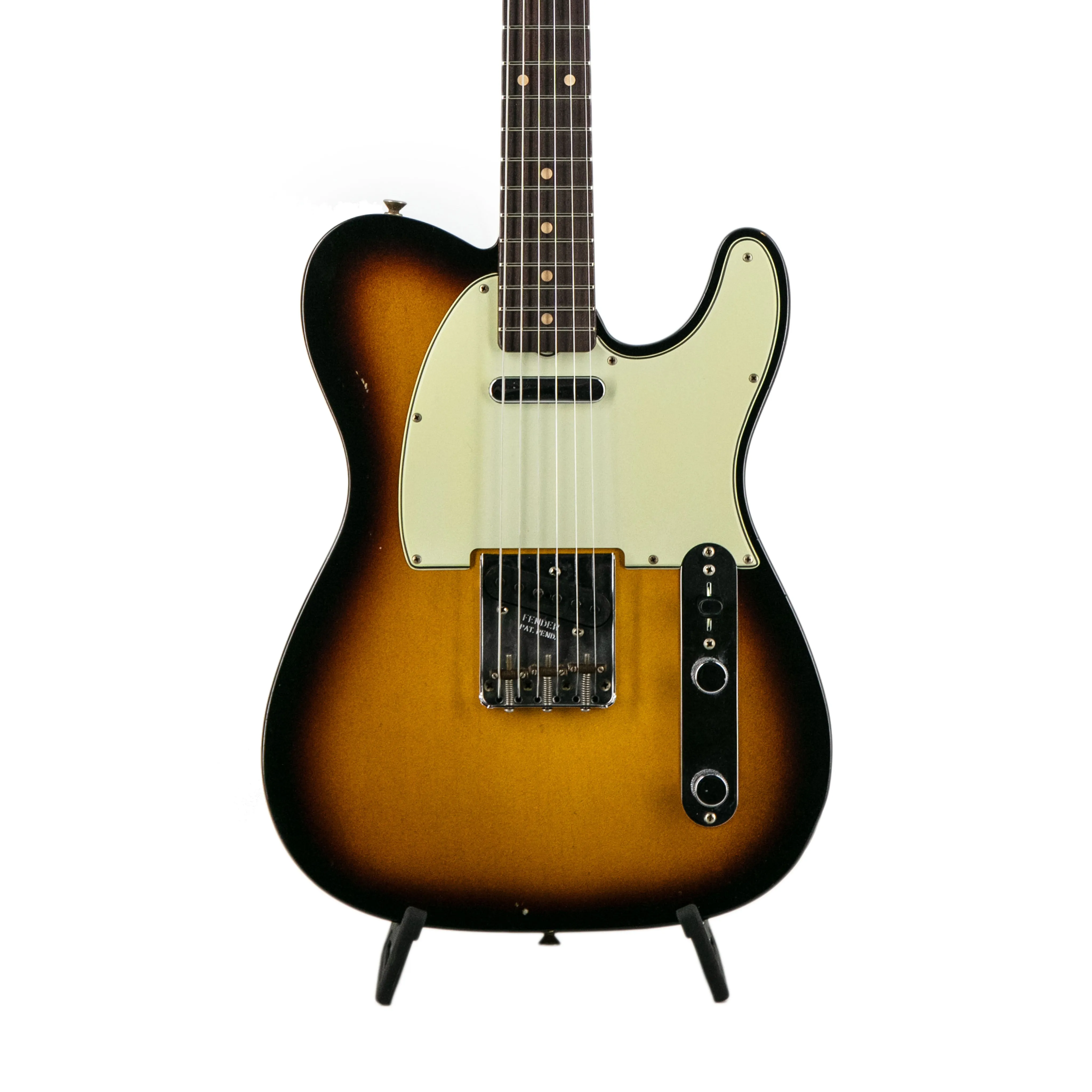 Fender Custom Shop 1961 Telecaster Journeyman Guitar, 2-Tone Sunburst