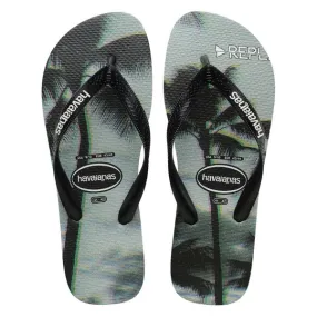 HAVAIANAS -  Men's Top Photoprint Flip Flops