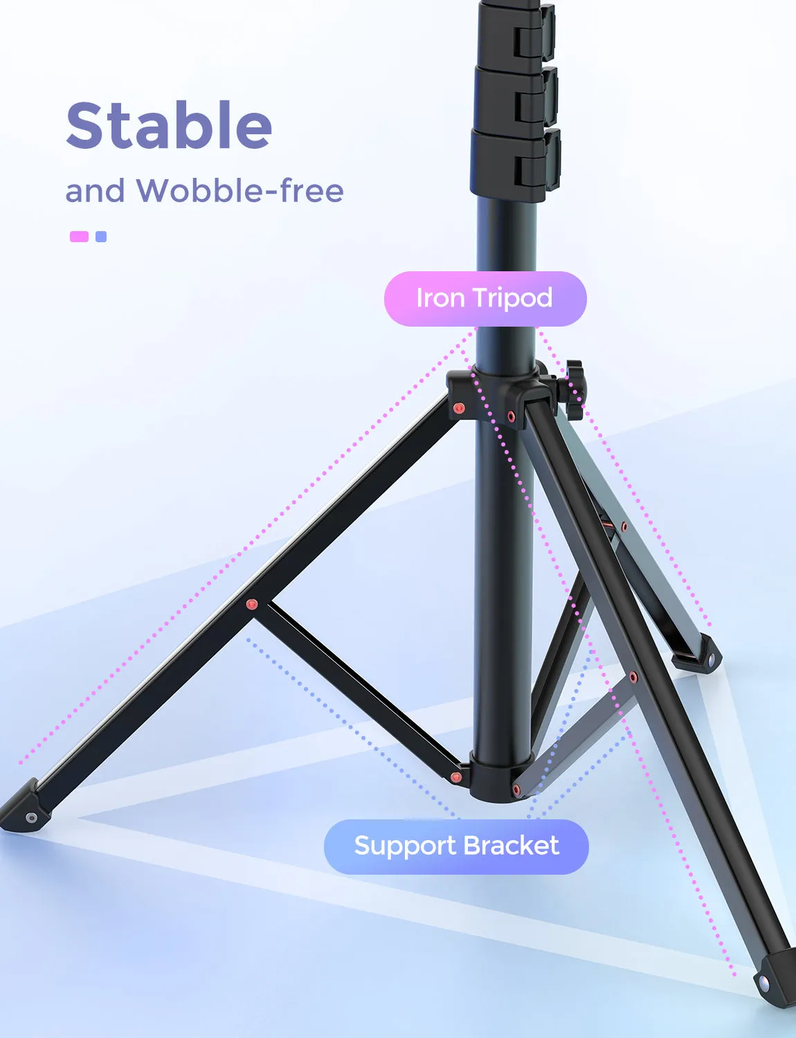 MPOW 62" Selfie Stick Tripod 194AB