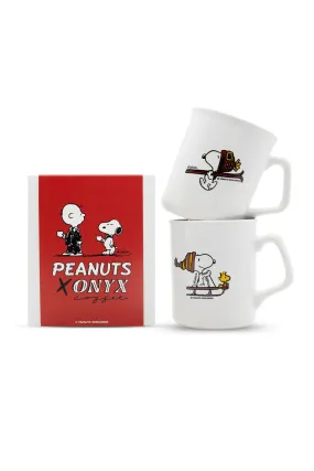 ONYX Snoopy's Choice Mugs and Coffee Gift Set