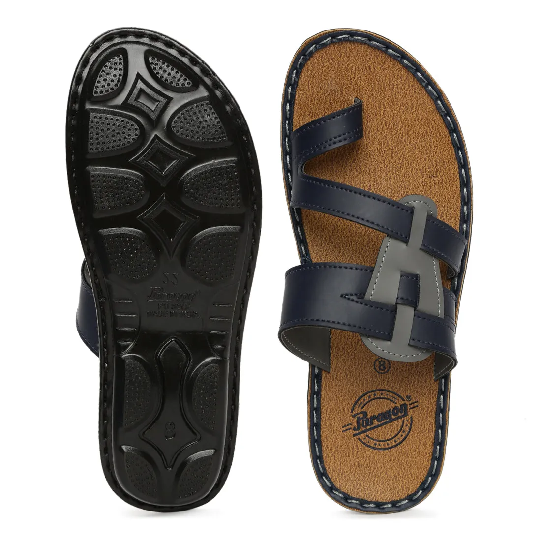 Paragon PU6211G Men Stylish Sandals | Comfortable Sandals for Daily Outdoor Use | Casual Formal Sandals with Cushioned Soles