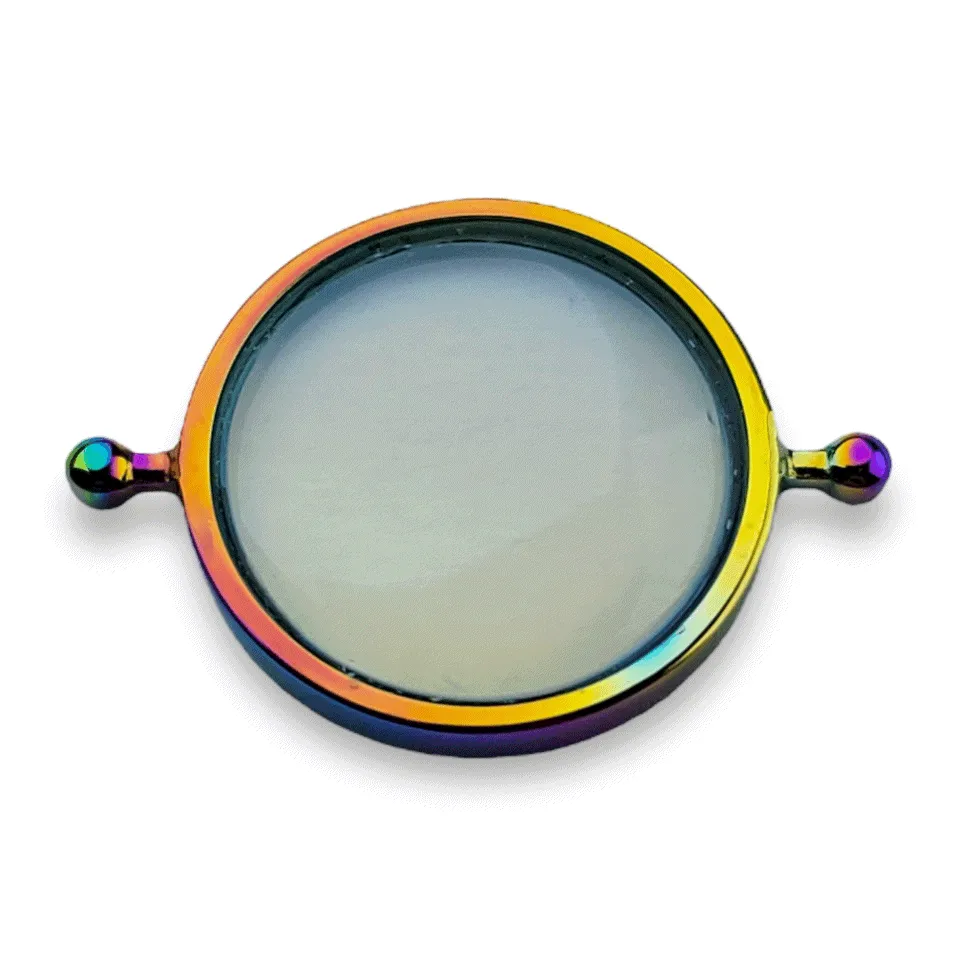 Rainbow Mood or Opalite Round Element