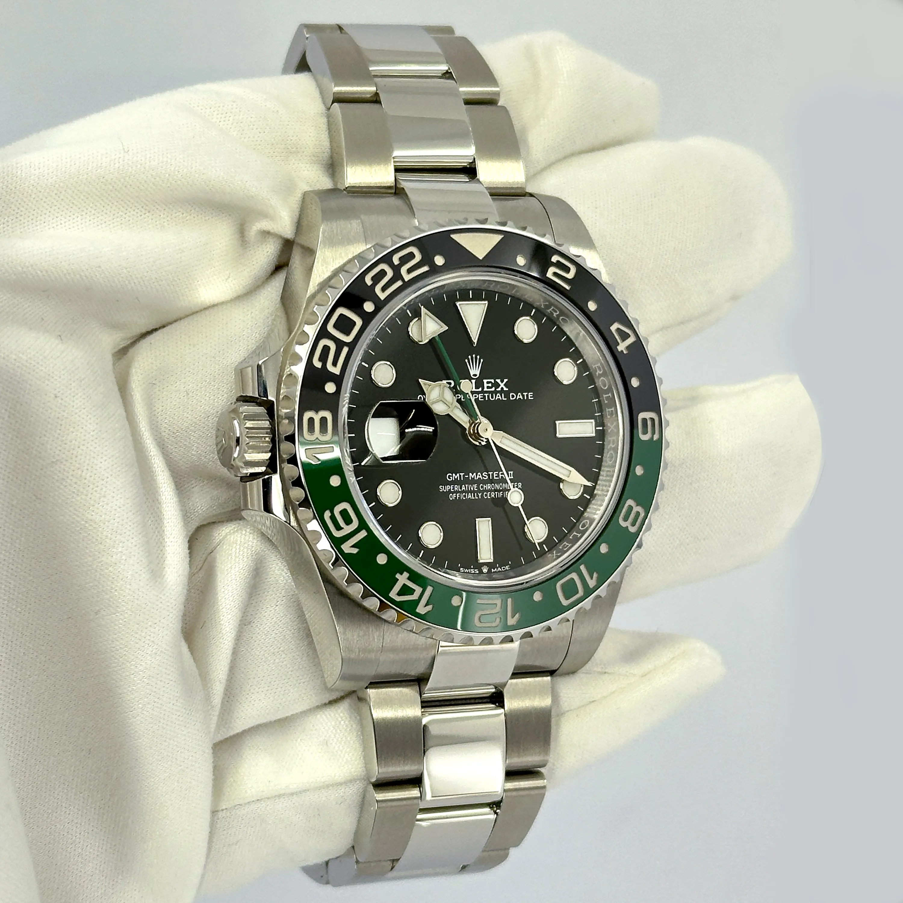 Rolex, GMT-Master II Sprite, Oystersteel, Black, 40mm, Oyster, Ref# 126720vtnr-0001