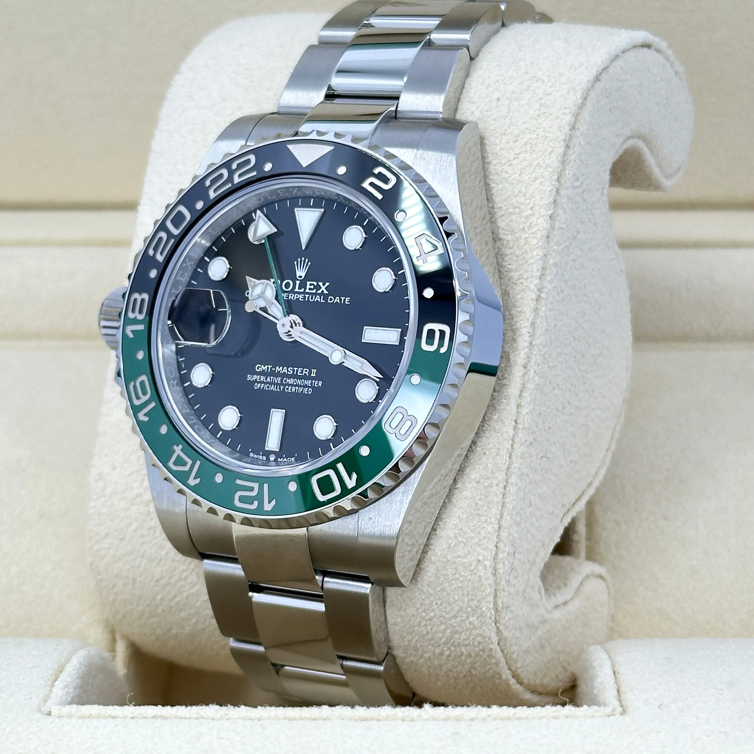 Rolex, GMT-Master II Sprite, Oystersteel, Black, 40mm, Oyster, Ref# 126720vtnr-0001