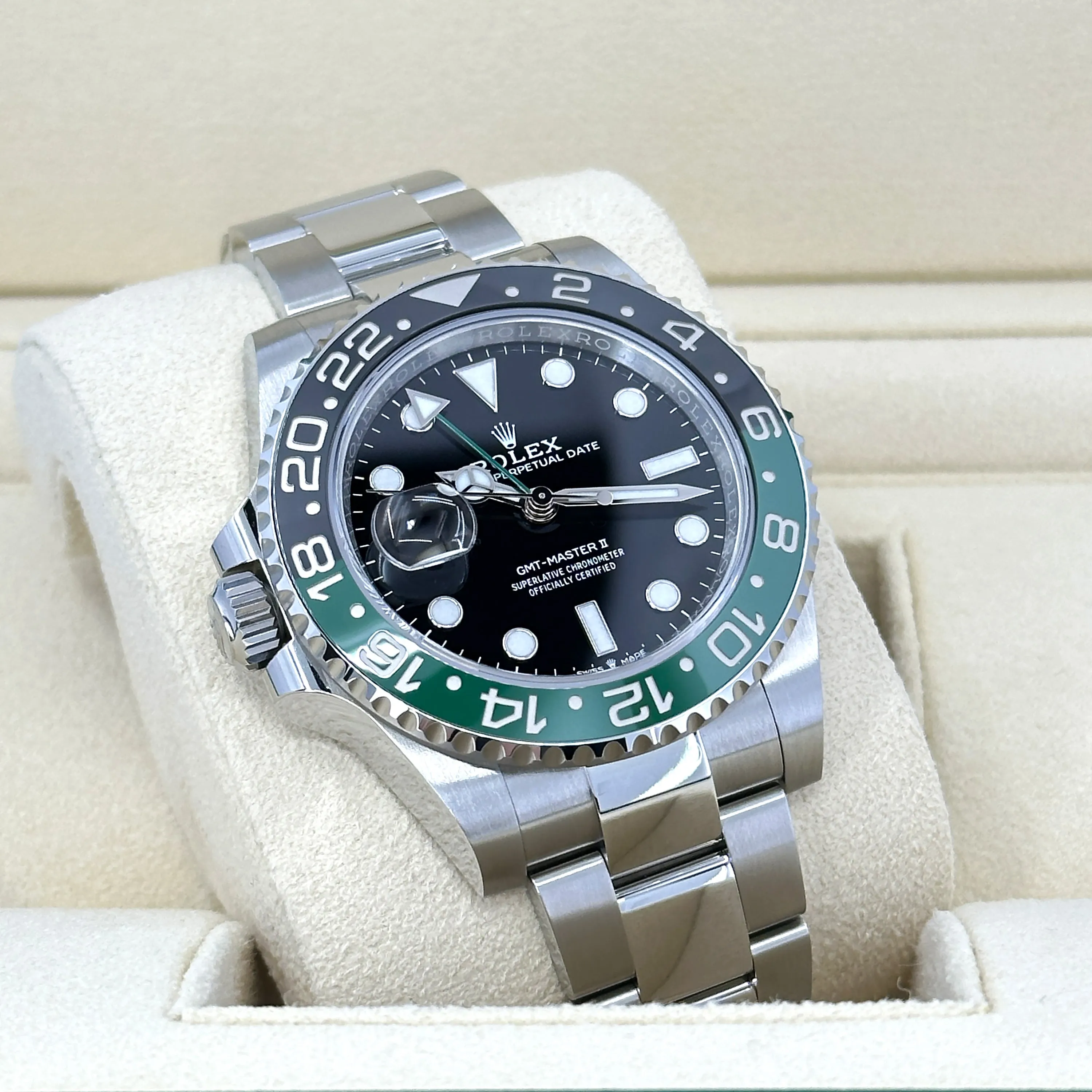 Rolex, GMT-Master II Sprite, Oystersteel, Black, 40mm, Oyster, Ref# 126720vtnr-0001