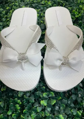 Sara’s Exclusive! Blingy Flip Flops