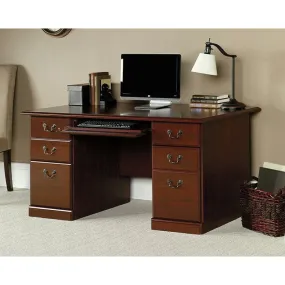 Sauder Heritage Hill 60 W Computer Desk, Classic Cherry