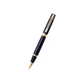 Sheaffer 300 E9325 Rollerball Pen - Glossy Black with Gold-tone Trims