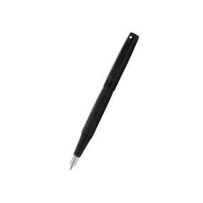 Sheaffer 300 E9343 Fountain Pen - Matte Black Lacquer with Polished Black Trims