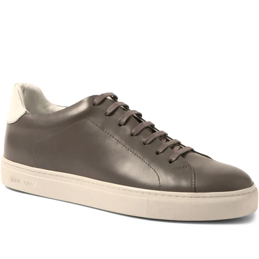 Singapore Leather Lace-Up Trainers - SINGAPORE / 322 065