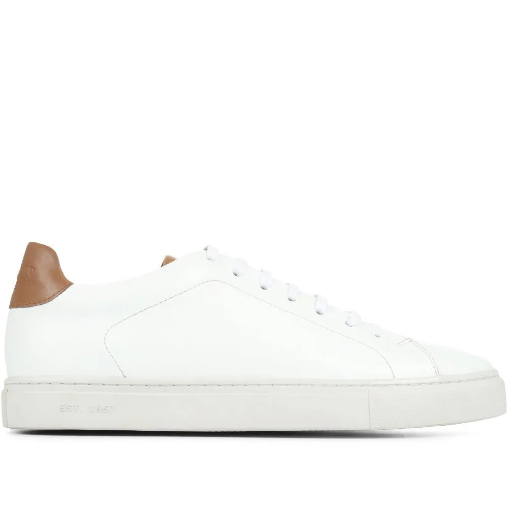 Singapore Leather Lace-Up Trainers - SINGAPORE / 322 065