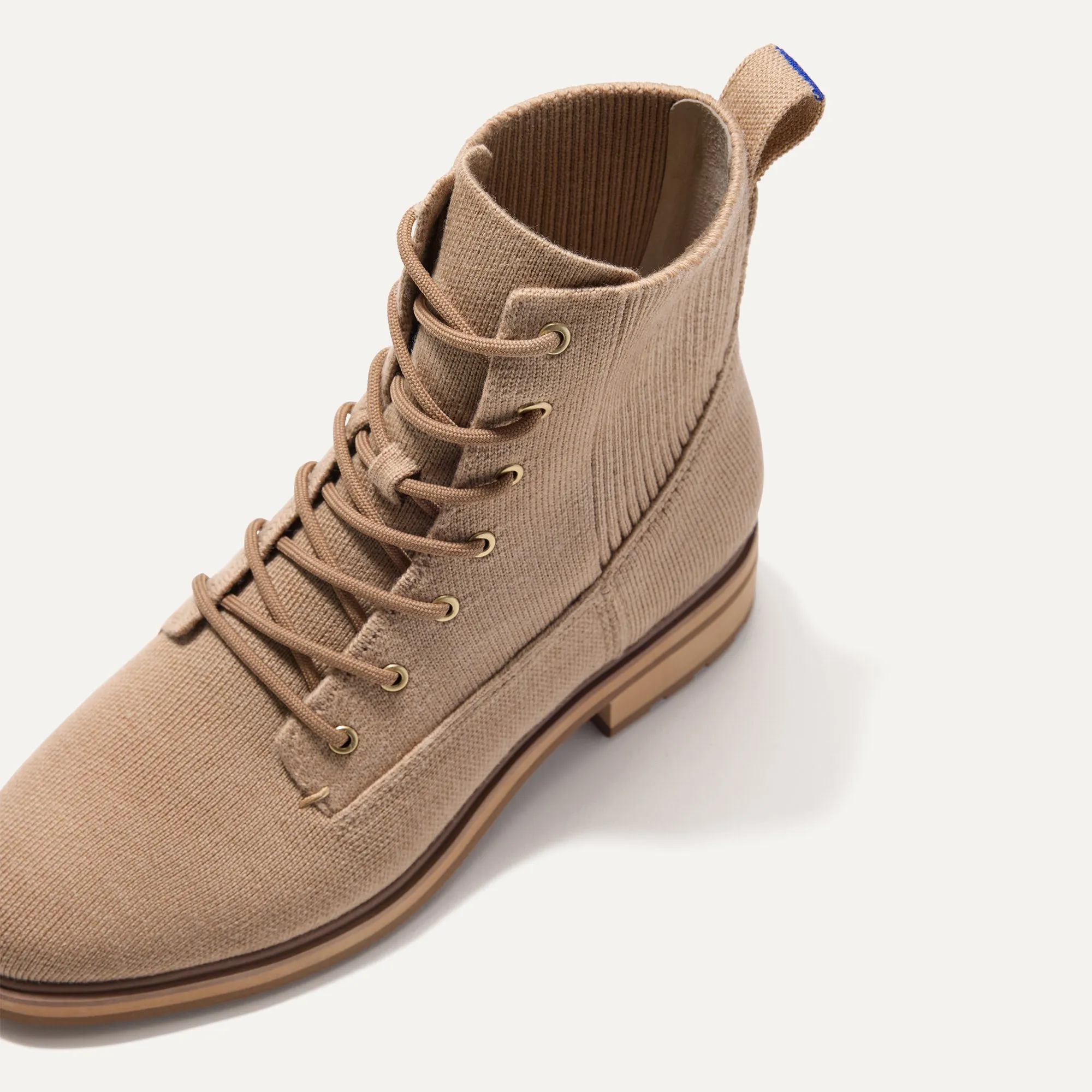 The Laced Lug Boot - Hickory