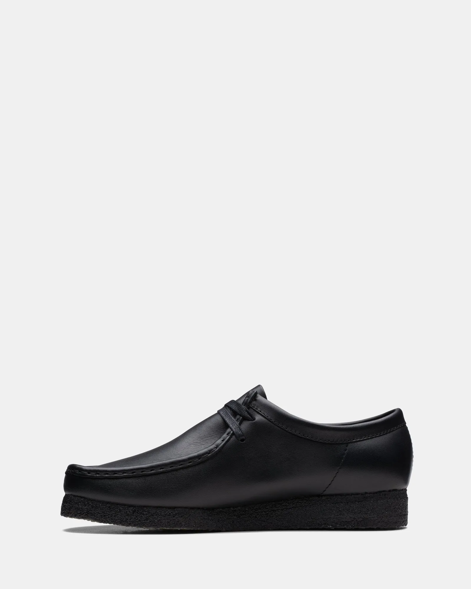 Wallabee (M) Black Leather