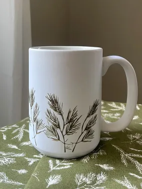 Winter Pine Ceramic Mug