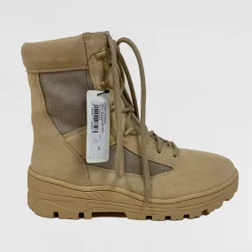 YZY SZN 4 Combat Boots In Sand